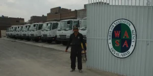 JICA Parking Yard