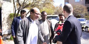 Federal Bank German Government KFW (KFW) Pakistan Country Head Sebastian Jacob visited Faisalabad along with Senior Sector Specialist Abrar Ahmed